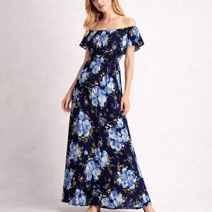 chinese dress ladies Ingrid Metallic Knit Maxi Dress / Bronze | Meshki